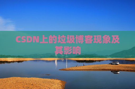 CSDN上的垃圾博客现象及其影响